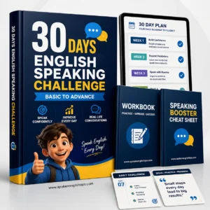 30 Days English Speaking Challenge Basic To Advance