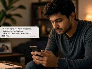 I Love You 1 to 10000 Times | Copy And Paste Man writing a sincere apology message to his girlfriend after hurting her feelings