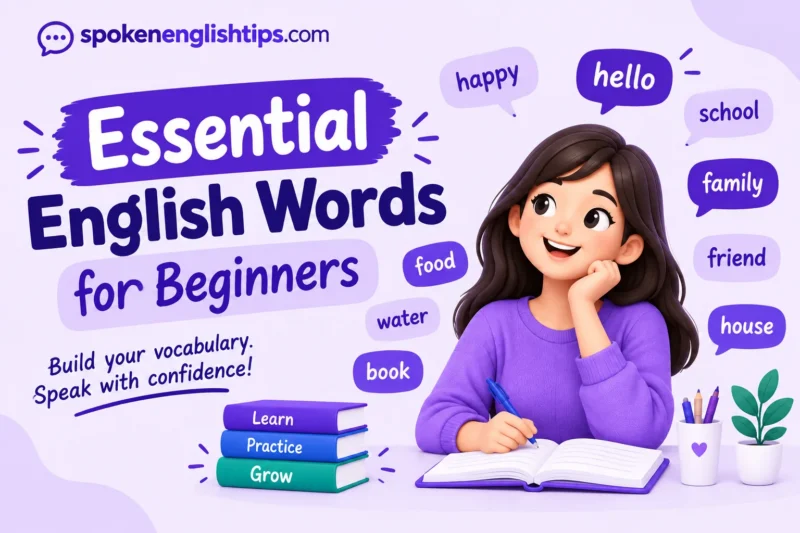Essential English Words for Beginners