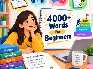 How to Learn English: Complete Guide for Beginners 4000+ Words English for Beginners