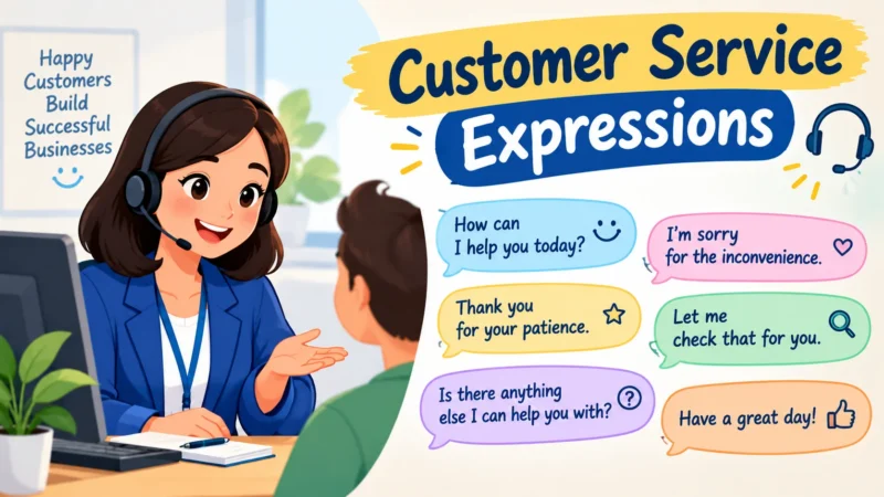 Customer Service Expressions