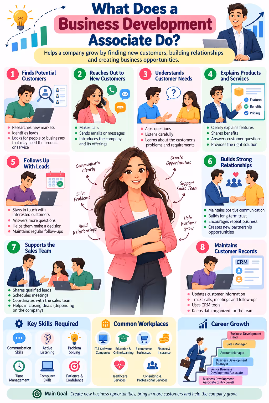 What Does a Business Development Associate Do Business Development Associate